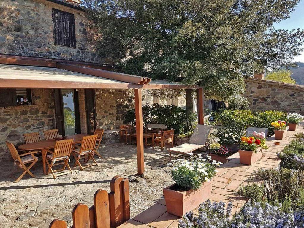 Cottage Le Ginestre Con Piscina In Val D'Orcia Radicofani Dış mekan fotoğraf